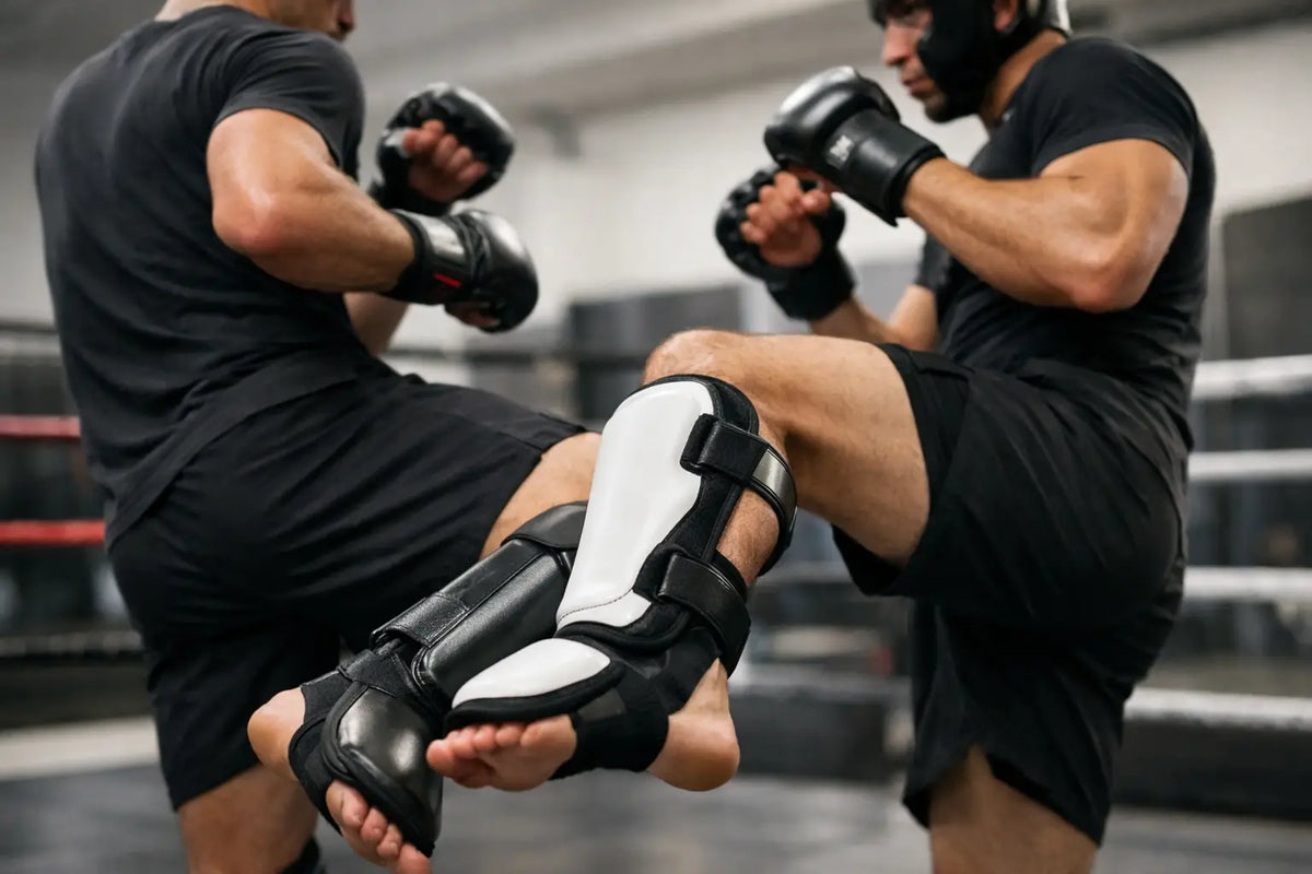 MMA Shin Guards That Hold Up in Hard Sparring