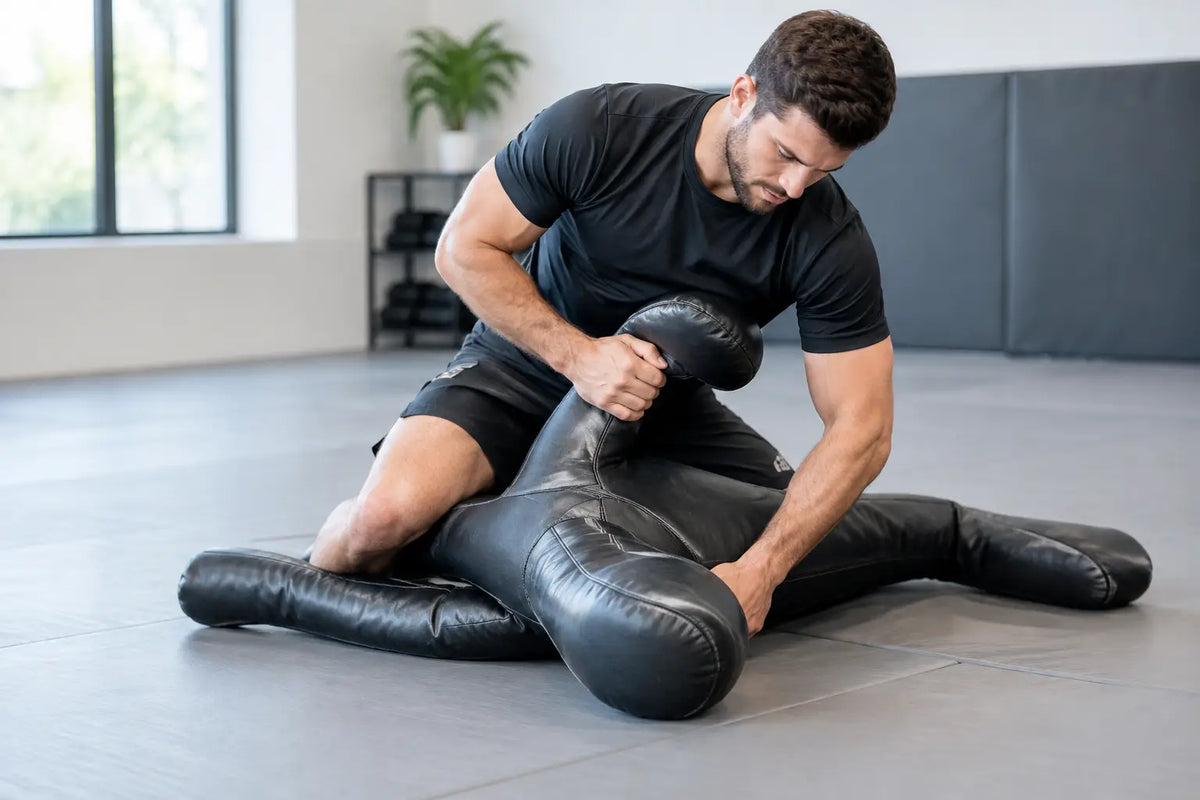 How to Position a Grappling Dummy for Better Control