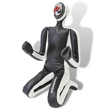 Black Sparring Dummy Jiu Jitsu Filled