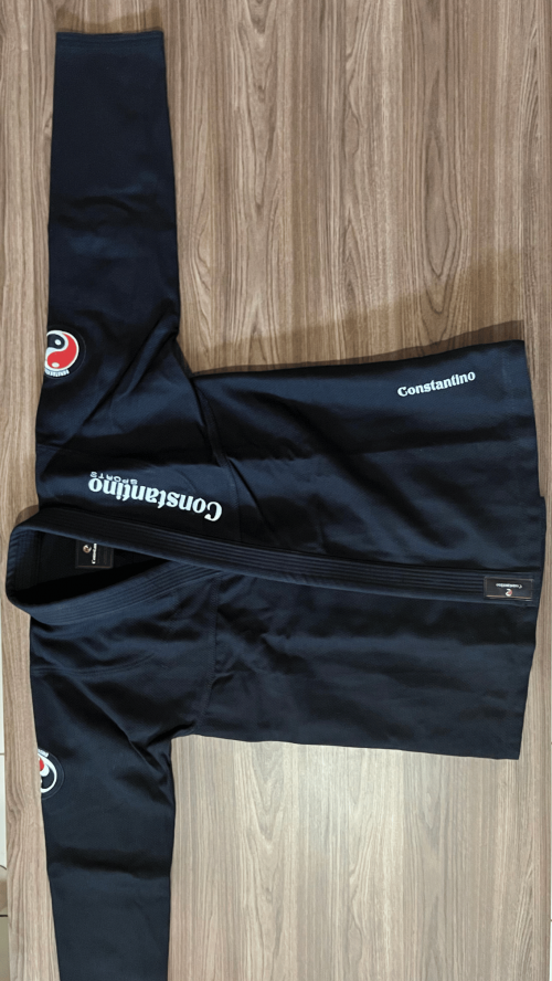 Black Jiu Jitsu Kimono Constantino